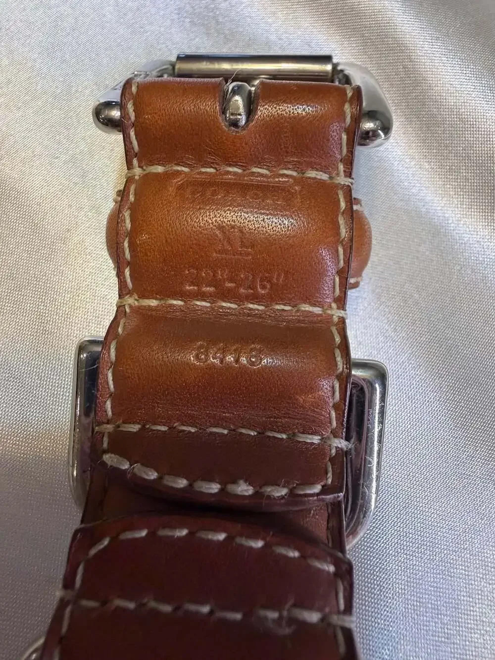 Coach Red Leather Dog Collar Size XL